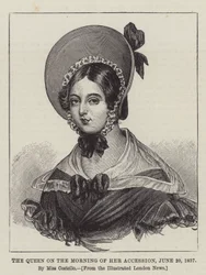 La reine le matin de son accession, 20 juin 1837